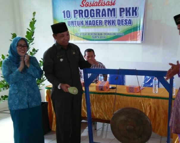 Pemdes Keramat Jaya Gelar Sosialisasi 10 Program PKK